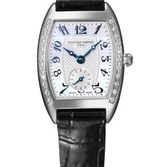 Frederique Constant Women's Classic Quartz Black Watch 22MM FC-235APWUS1T2D26 - Picture 1 of 7